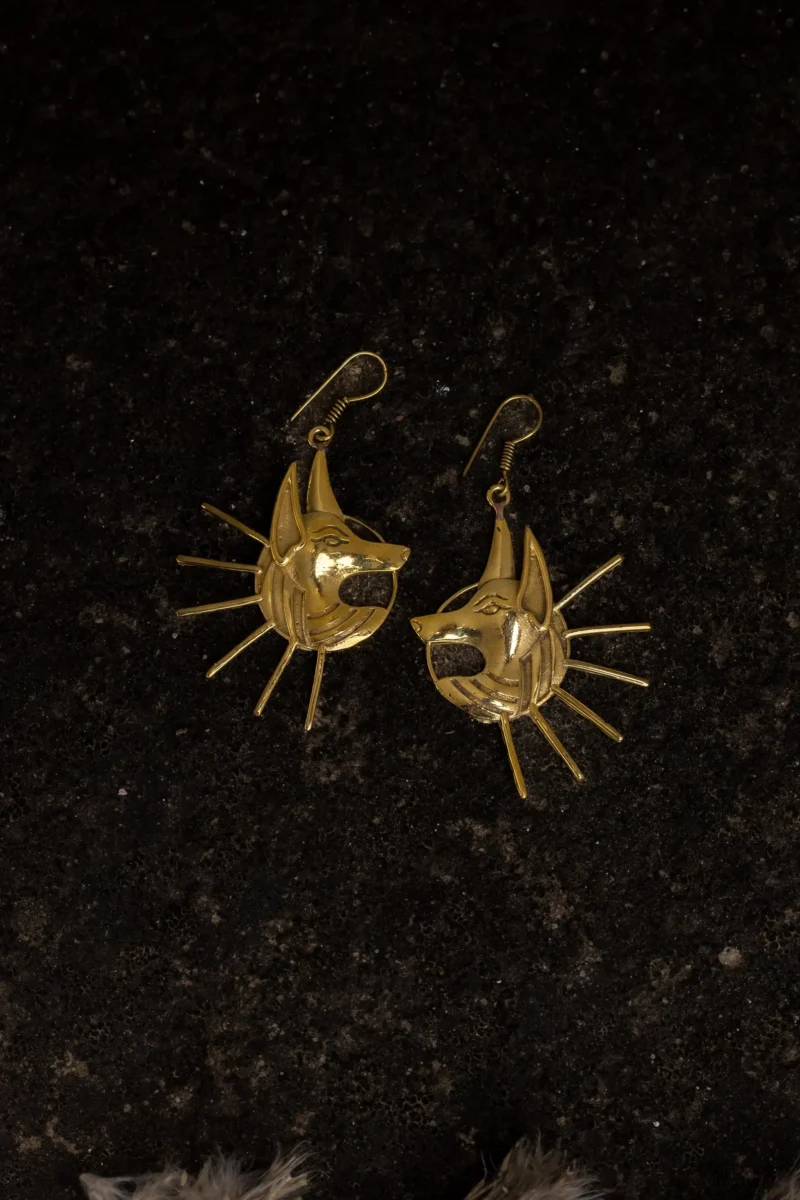 Anubis Earrings