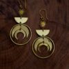 Celestial Sun Moon Earrings