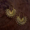 Antique Geometric Hoop Earrings