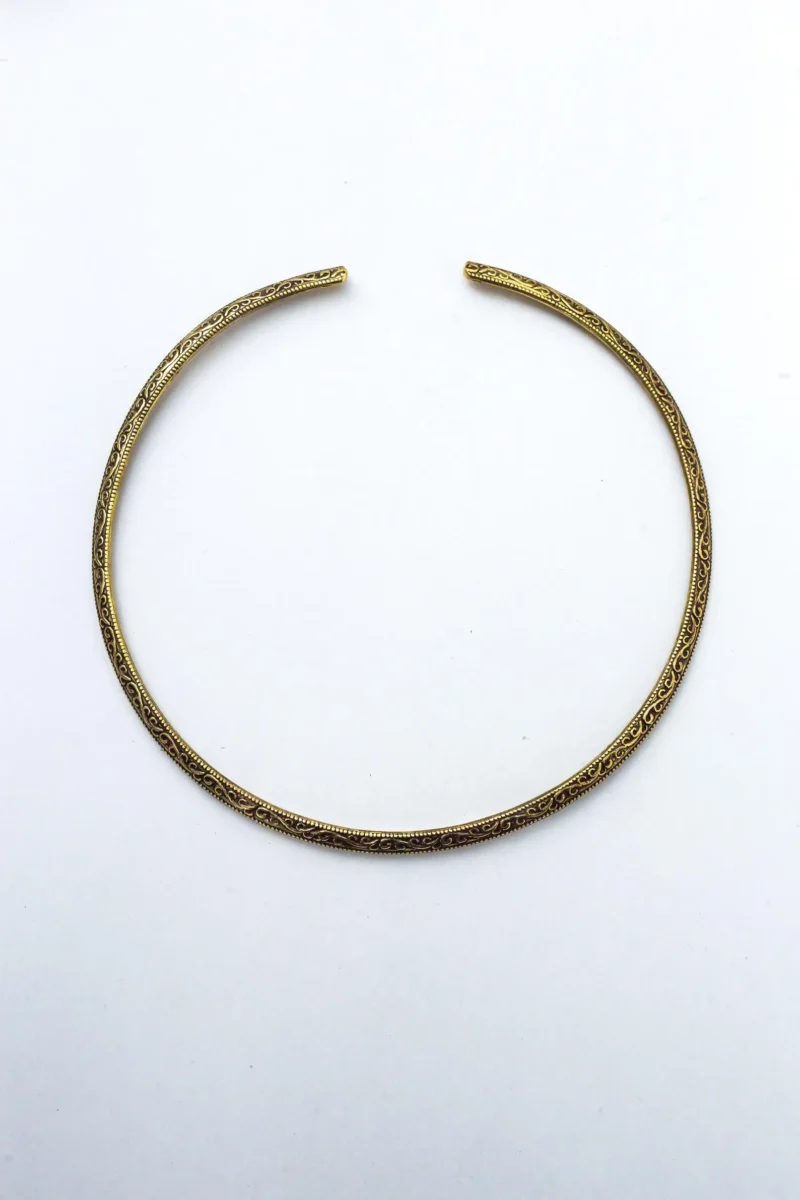 Antique Finish Metal Choker