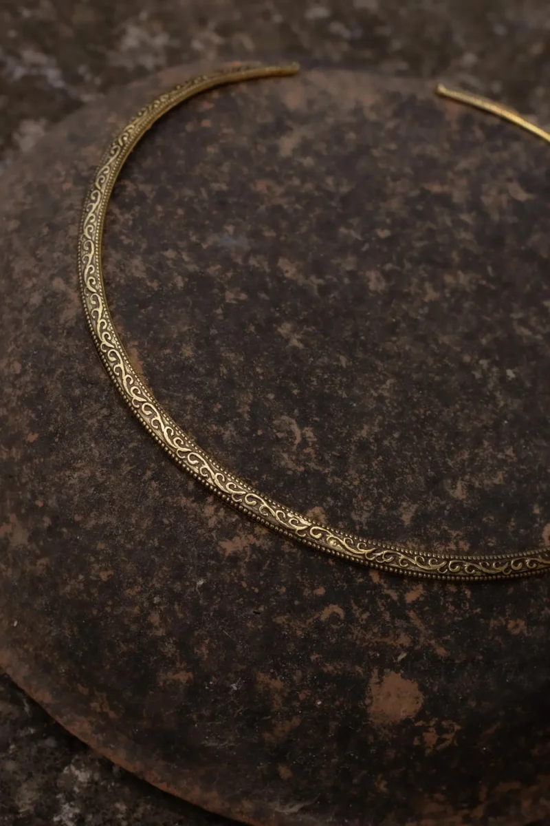 Antique Finish Metal Choker