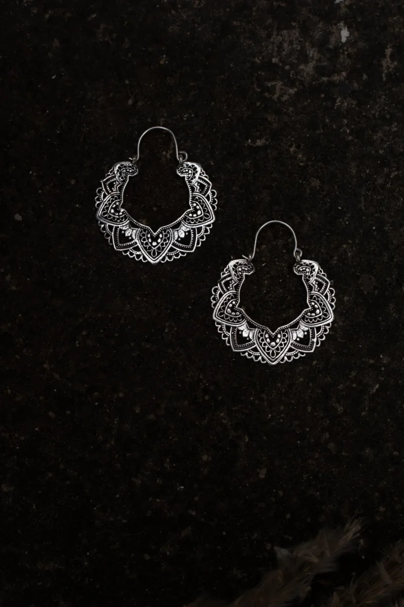 Filigree Halo Hoops