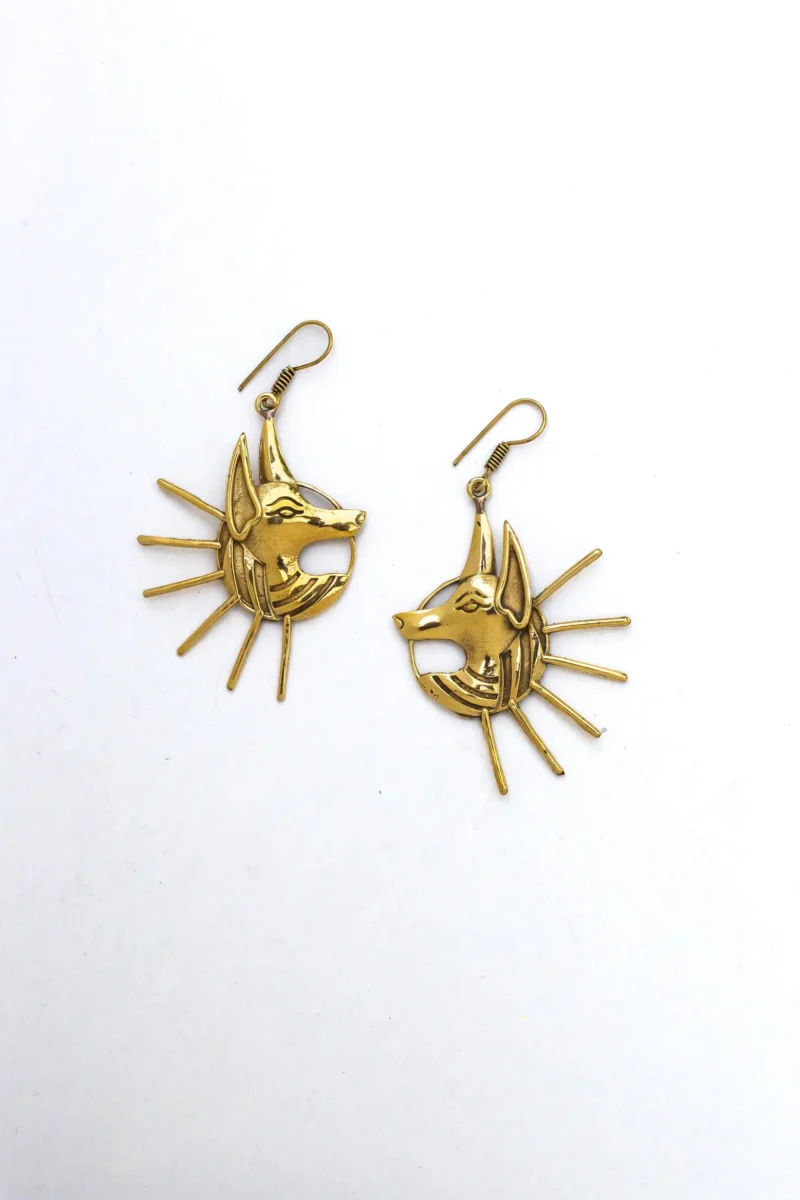 Anubis Earrings