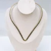 Engraved V-Line Necklace