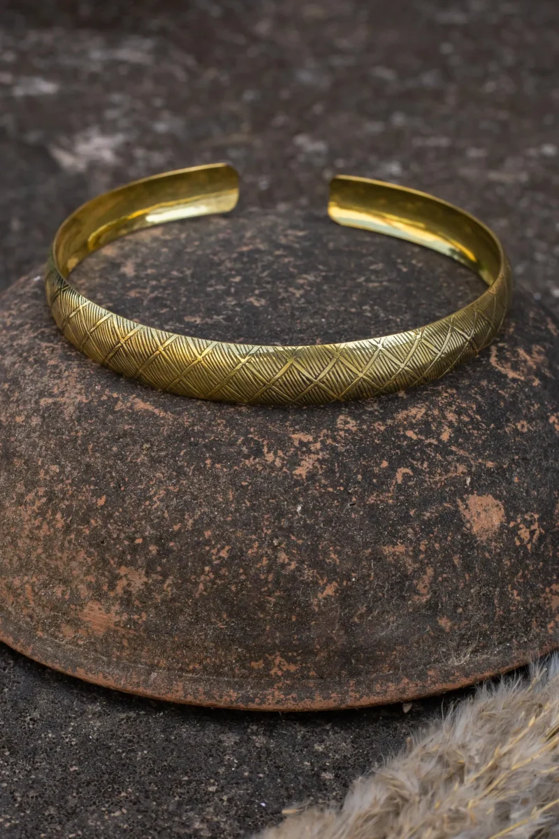 Brass Torque Choker