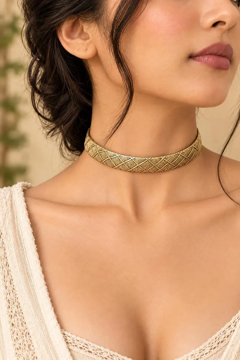 Brass Torque Choker