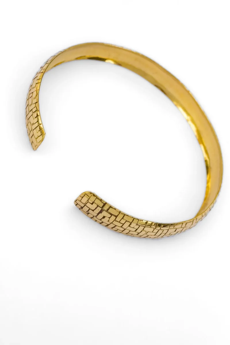 Brass Woven Choker