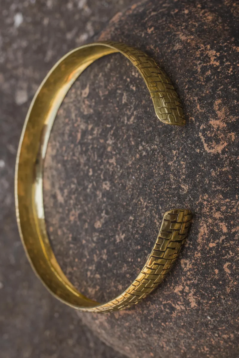 Brass Woven Choker