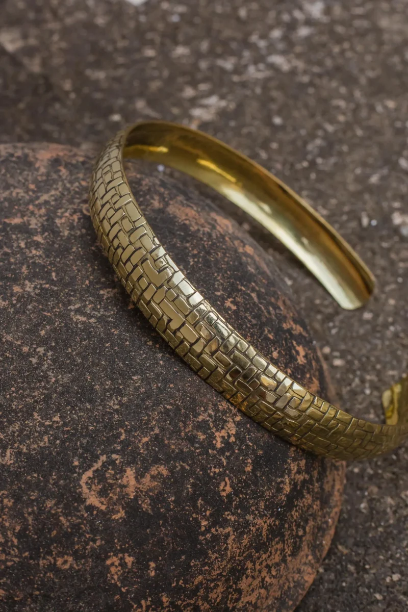 Brass Woven Choker