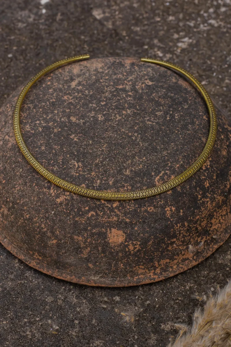 Vintage Gold Collar Necklace