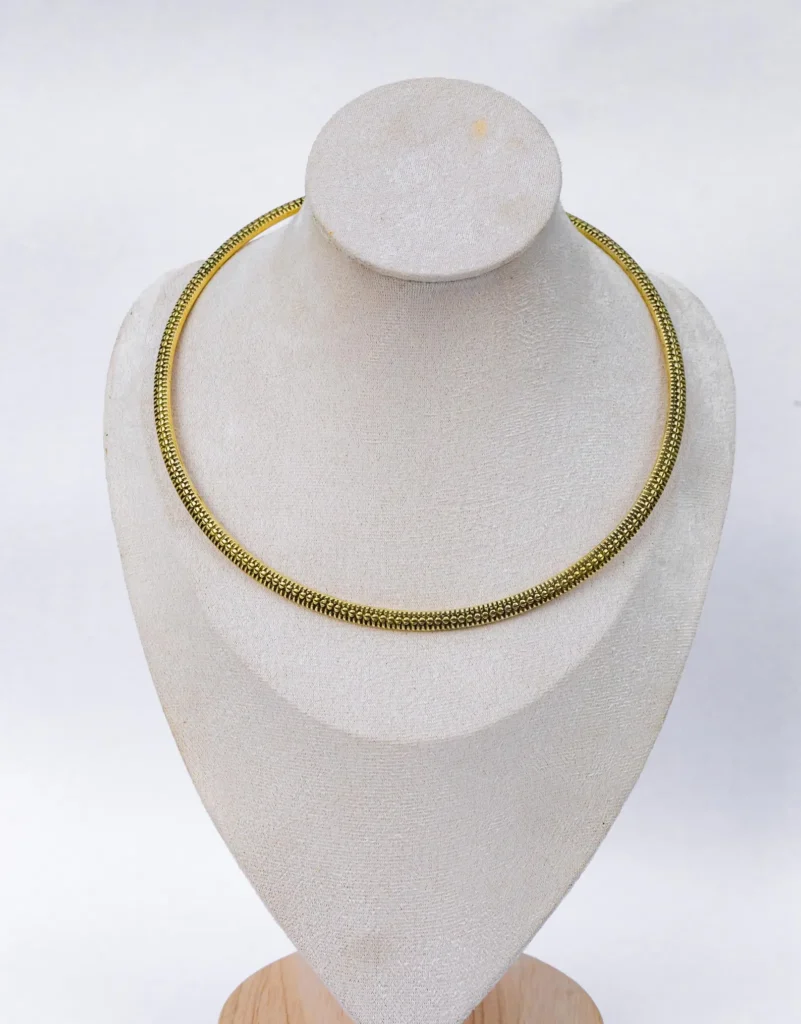 Vintage Gold Collar Necklace
