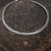 Silver Plated Brass Torque