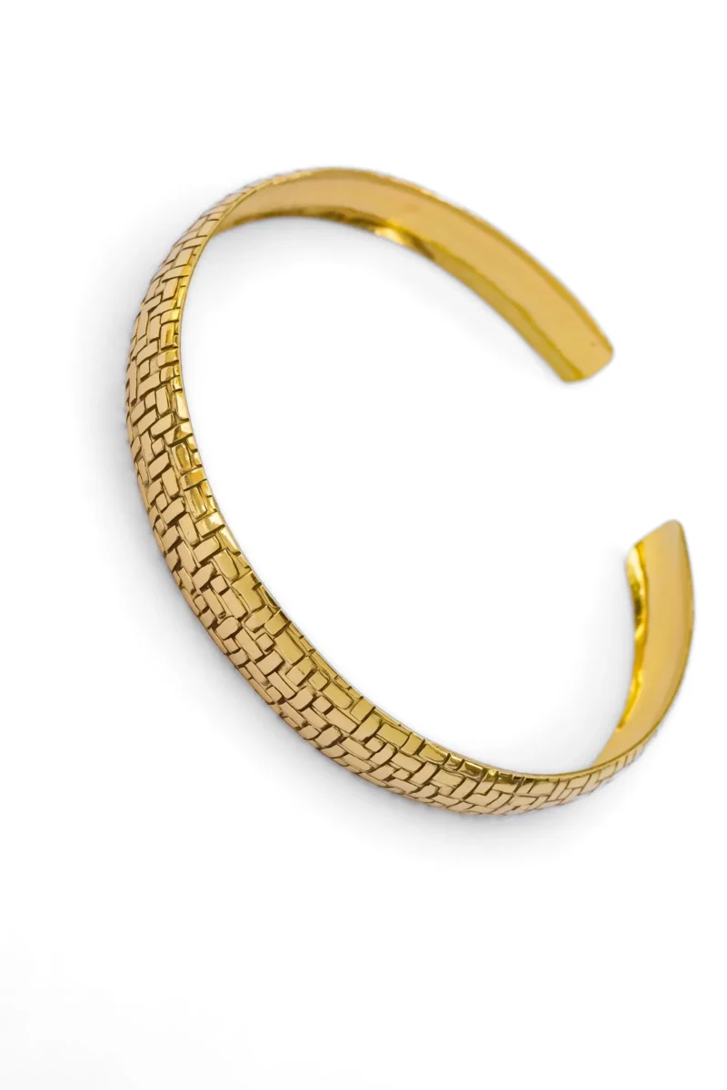 Brass Woven Choker